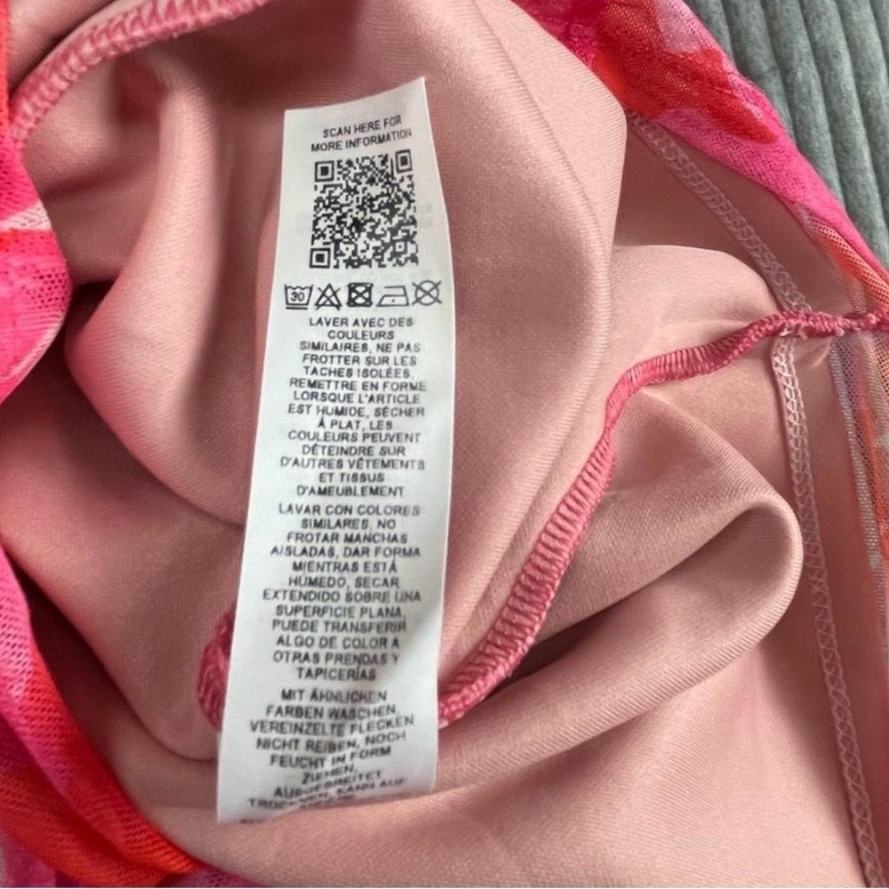 🩷ASOS As You Pink Rushed Midi Dress Off the Shoulder Size 6 - Picture 9 of 10